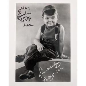 Photo of Little Rascals Gordon Lee Signed Photo