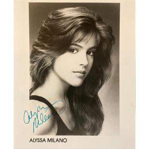 Photo of Alyssa Milano signed photo
