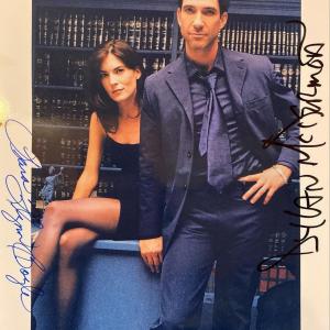 Photo of The Practice  Lara Flynn Boyle and Dylan McDermott signed photo