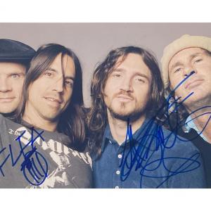 Photo of Red Hot Chili Peppers signed photo