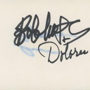 Photo of Bob Hope and Delores Hope original signature