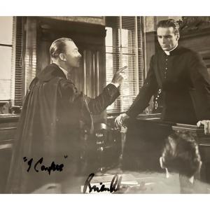Photo of I Confess Brian Aherne signed movie photo