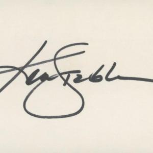 Photo of Ken Stabler original signature