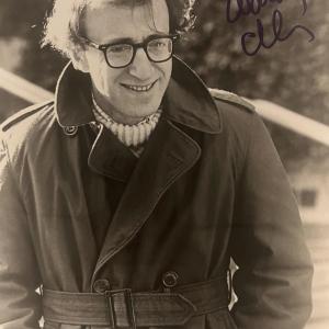 Photo of Woody Allen signed photo
