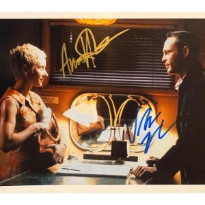 Photo of Psycho Ann Heche and Vince Vaughn signed movie photo