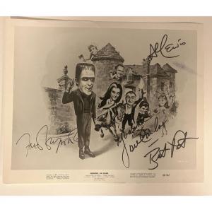 Photo of The Munsters cast signed photo