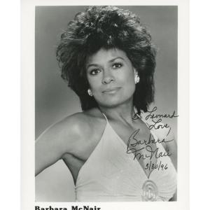 Photo of Barbara  McNair signed photo