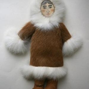 Photo of Vintage Eskimo Doll