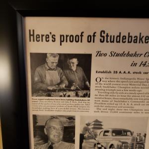 Photo of Vintage Studebaker Car Ad here's proof from 1939