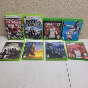 Photo of Lot of 8 XBOX 360, XBOX ONE games- Free shipping!