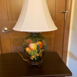 Photo of Beautiful Handpainted Lamp