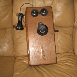 Photo of Antique wall phone