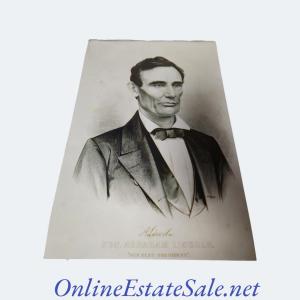 Photo of Abraham Lincoln Print
