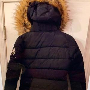 Photo of Canada Weathergear Teens Coat Small 7 / 8 Black Removable Faux Fur Trim on Hood