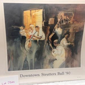 Photo of Jack Deloney Signed and Numbered Print "Downtown Strutters Ball '90" 52/300
