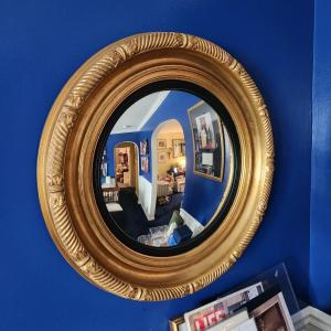 Photo of Vintage Convex Mirror