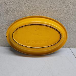 Photo of Le Creuset oval yellow baking dish- Free Shipping!
