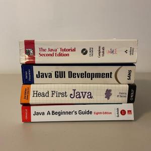 Photo of Lot of 4 Java Tutorial Books