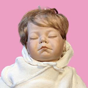 Photo of Sleeping Baby Doll by Treasures by Treva