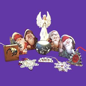 Photo of Cut Out Christmas Ornaments