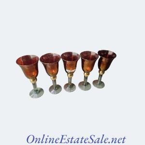 Photo of GLASS GOBLETS