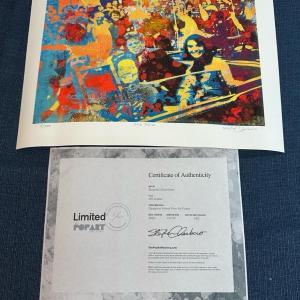 Photo of Lot 123 JFK Dallas Pop Art "JFK Dallas"  Limited Edition Print 12x16 by Artist S