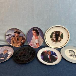 Photo of Lot 120 collection of presidential collector plates