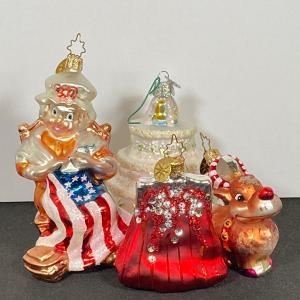 Photo of LOT 229J: Christopher Radko Collection on Holiday Ornaments and More