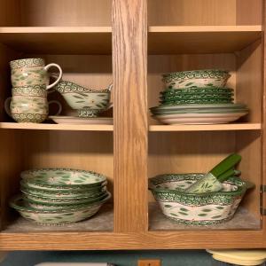 Photo of Lot 247R: Temp-Tations Cabinet Finds: Old World Green