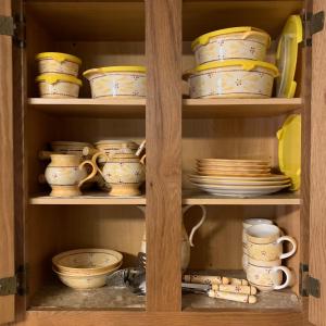 Photo of LOT 246R: Temp-Tations Cabinet Finds: Old World/Yellow