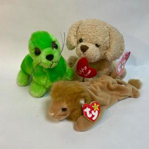 Photo of 3 Piece Stuffed Animal Plush Lot