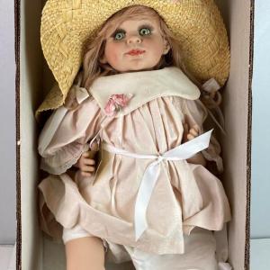 Photo of  Fayzah Spanos Collection Precious Heirloom 26" Doll Pretty in Pink (#45)