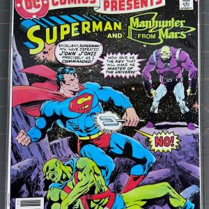 Photo of DC Comics Presents Superman and Manhunter From Mars No 27 Nov