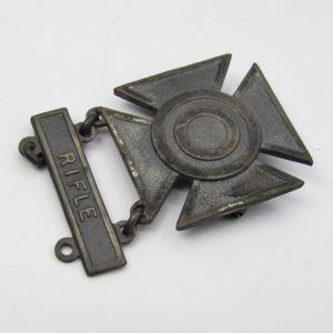 Photo of Vintage U.S. Army Rifle Sharpshooter Sterling Silver Badge