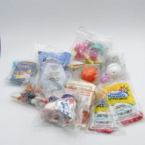 Photo of Various Happy Meal Kids Toys Jack in the Box, Lakers Team Antenna Topper, Burger