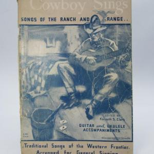 Photo of Vintage Sheet Music The Cowboy Sings Songs of the Ranch and Range Guitar & Ukule