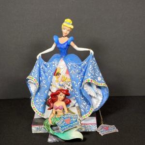 Photo of Lot 504/117: Jim Shore's Disney's Showcase Collection: Romantic Waltz & Ariel Sp