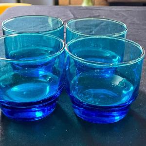 Photo of Vintage blue glasses