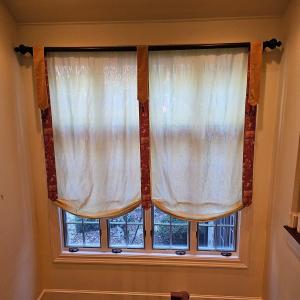 Photo of Custom Made Window Treatments w/Panels  (UH-JS)