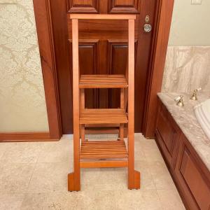 Photo of 3-Step Italian Made Wooden Ladder (PC1-SS)