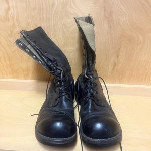 Photo of Military Leather Boots Size 9.5 (PC2-MG)