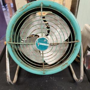 Photo of Vintage Dominion Fan Aqua (working)