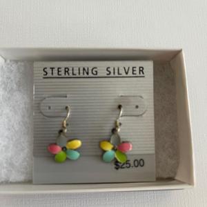 Photo of Sterling silver earrings for pierced ears