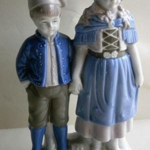 Photo of Vintage Boy and Girl Figurine made in Germany