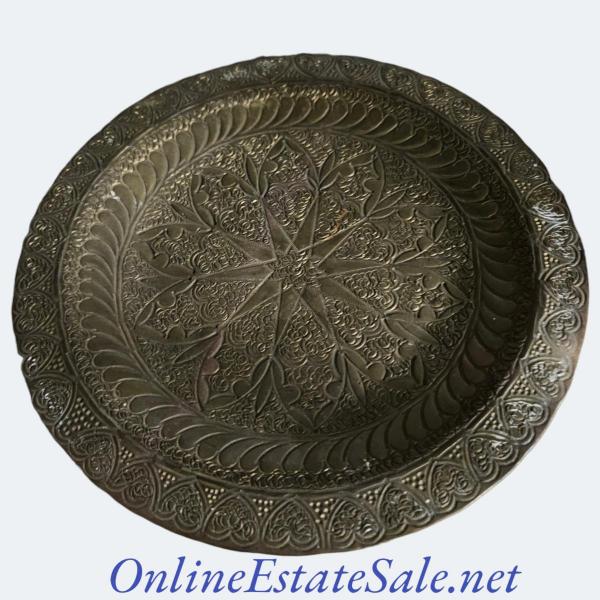 Photo of ANTIQUE SILVER PLATTER