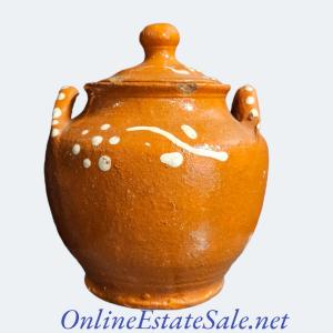 Photo of Painted Ceramic Jar