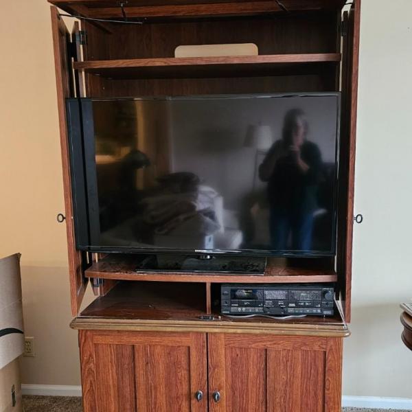 Photo of TV Armoire (TV not Included)