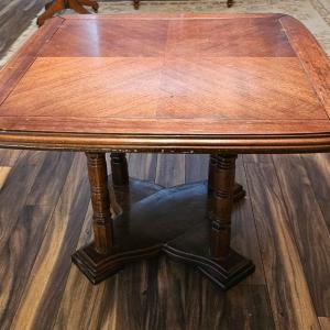 Photo of Square Wood Dining Room Table