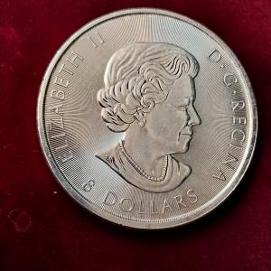 Photo of 2016 CANADA 1 1/2 oz SILVER COIN