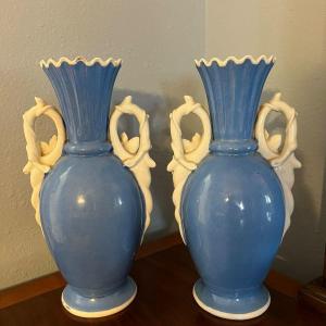 Photo of Pair of French, 19th century vases